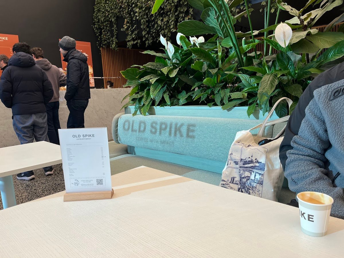 Old Spike Cabot Square specialty coffee shop in London - photo 7