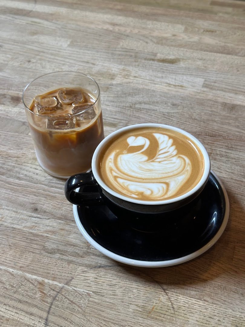Coffee at Cult Coffee Roasters, specialty coffee shop in Edinburgh