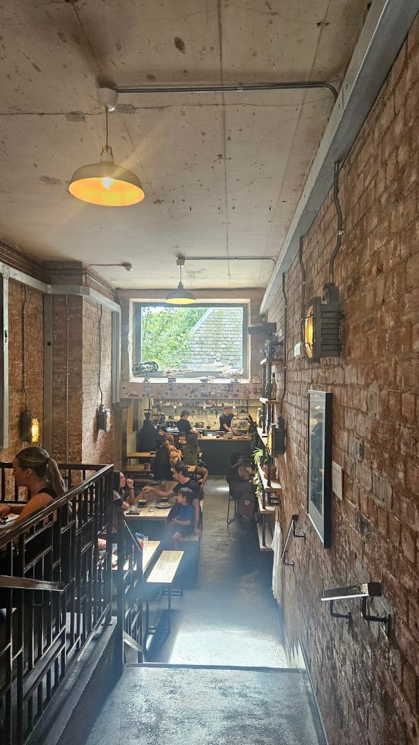 Interior of Cult Coffee Roasters, specialty coffee shop in Edinburgh