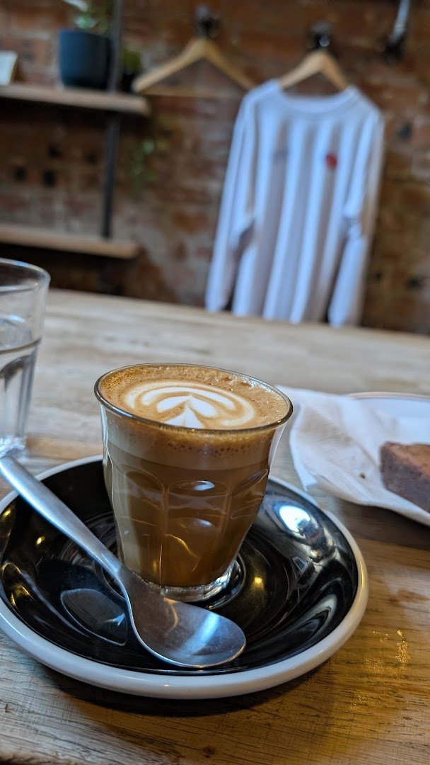 Coffee at Cult Coffee Roasters, specialty coffee shop in Edinburgh