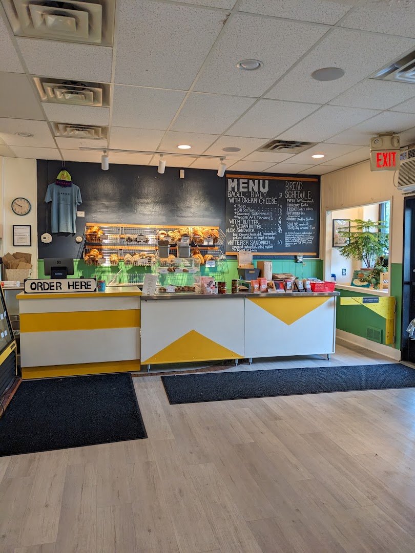Interior of Crema Coffee + Cream, specialty coffee shop in Minneapolis