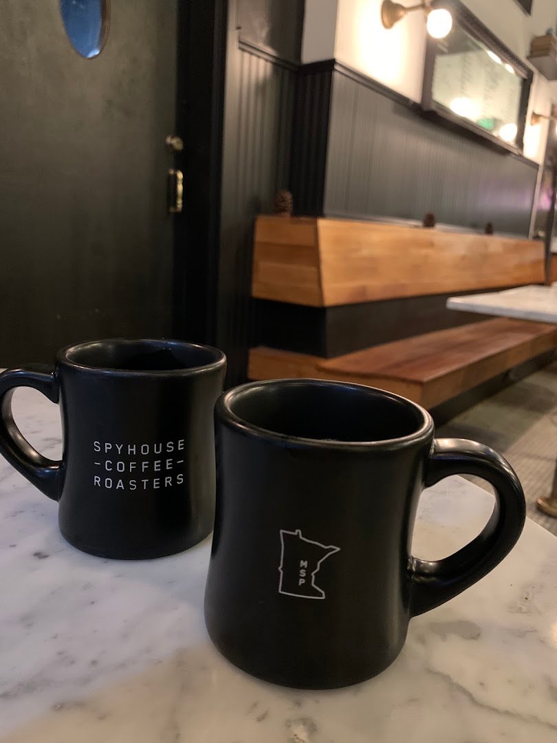 Interior of Spyhouse Coffee Roasters | North Loop, specialty coffee shop in Minneapolis