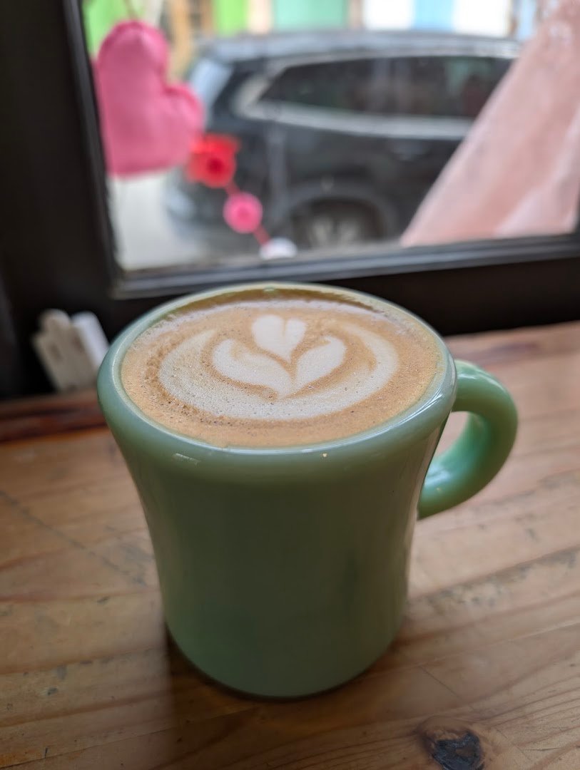 Coffee at Pond Coffee, specialty coffee shop in New Orleans