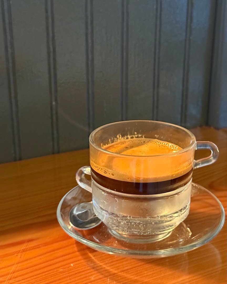 Coffee at Pond Coffee, specialty coffee shop in New Orleans