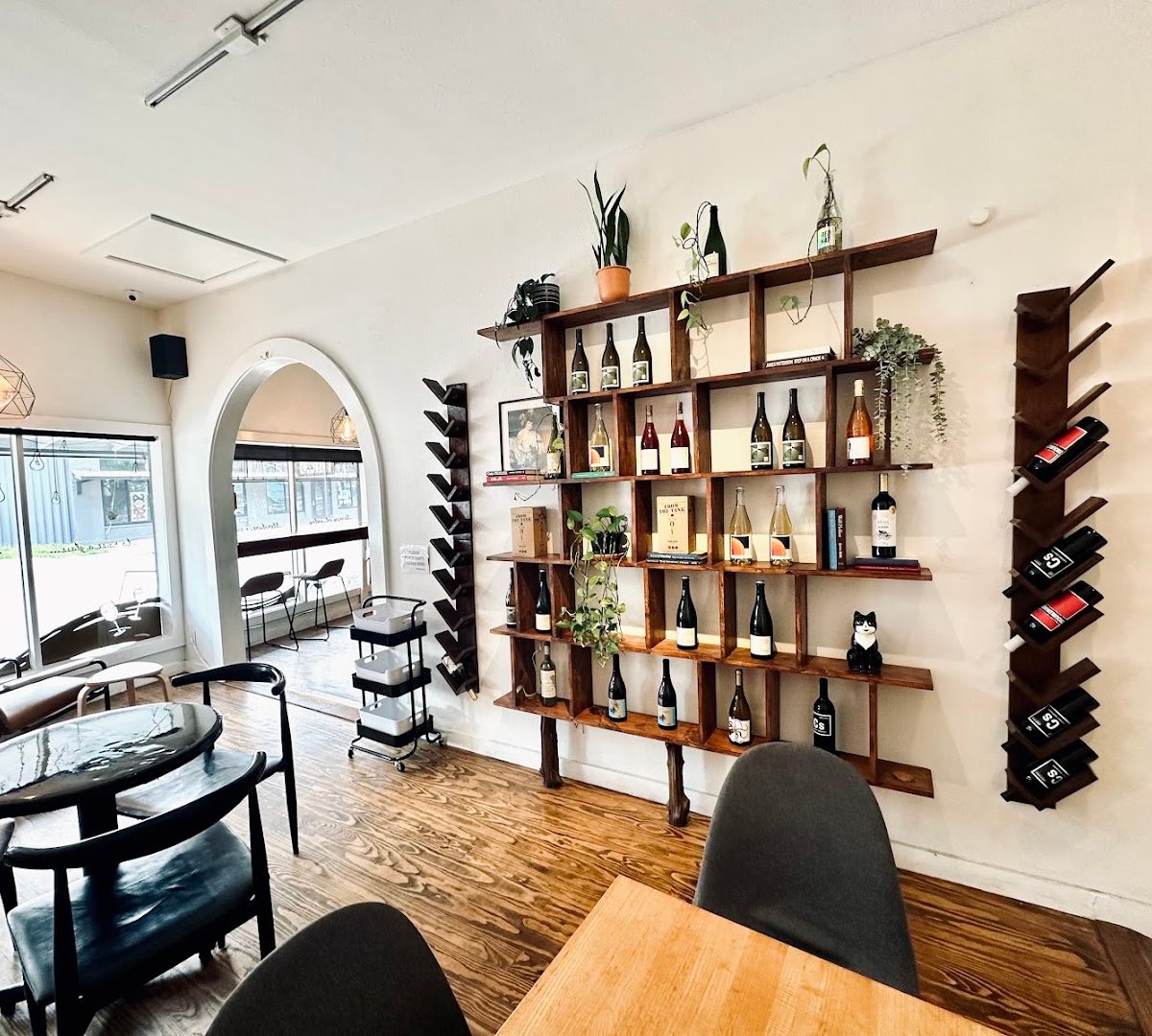 Interior of Poetic Republic Coffee Roasters, specialty coffee shop in San Antonio