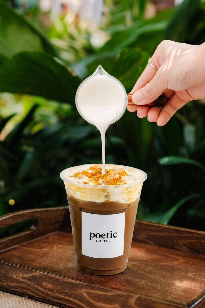 Coffee at Poetic Republic Coffee Roasters, specialty coffee shop in San Antonio