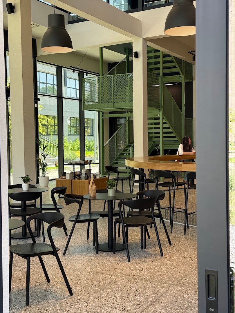 Interior of Gradska Pržionica, specialty coffee shop in Belgrade