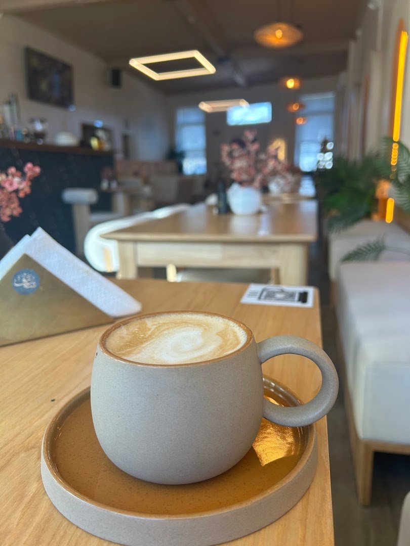 Coffee at Shaghf cafe, specialty coffee shop in Portland