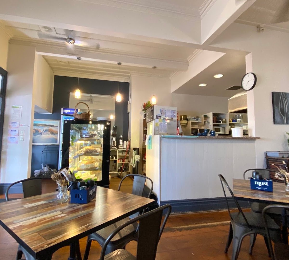 Interior of Verve Cafe, specialty coffee shop in Auckland