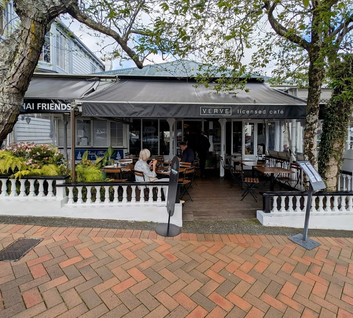 Storefront of Verve Cafe, specialty coffee shop in Auckland