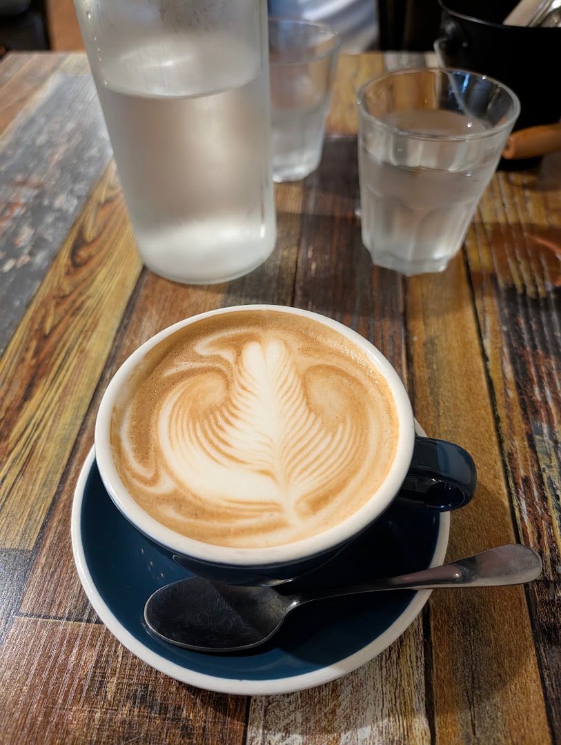 Coffee at Verve Cafe, specialty coffee shop in Auckland