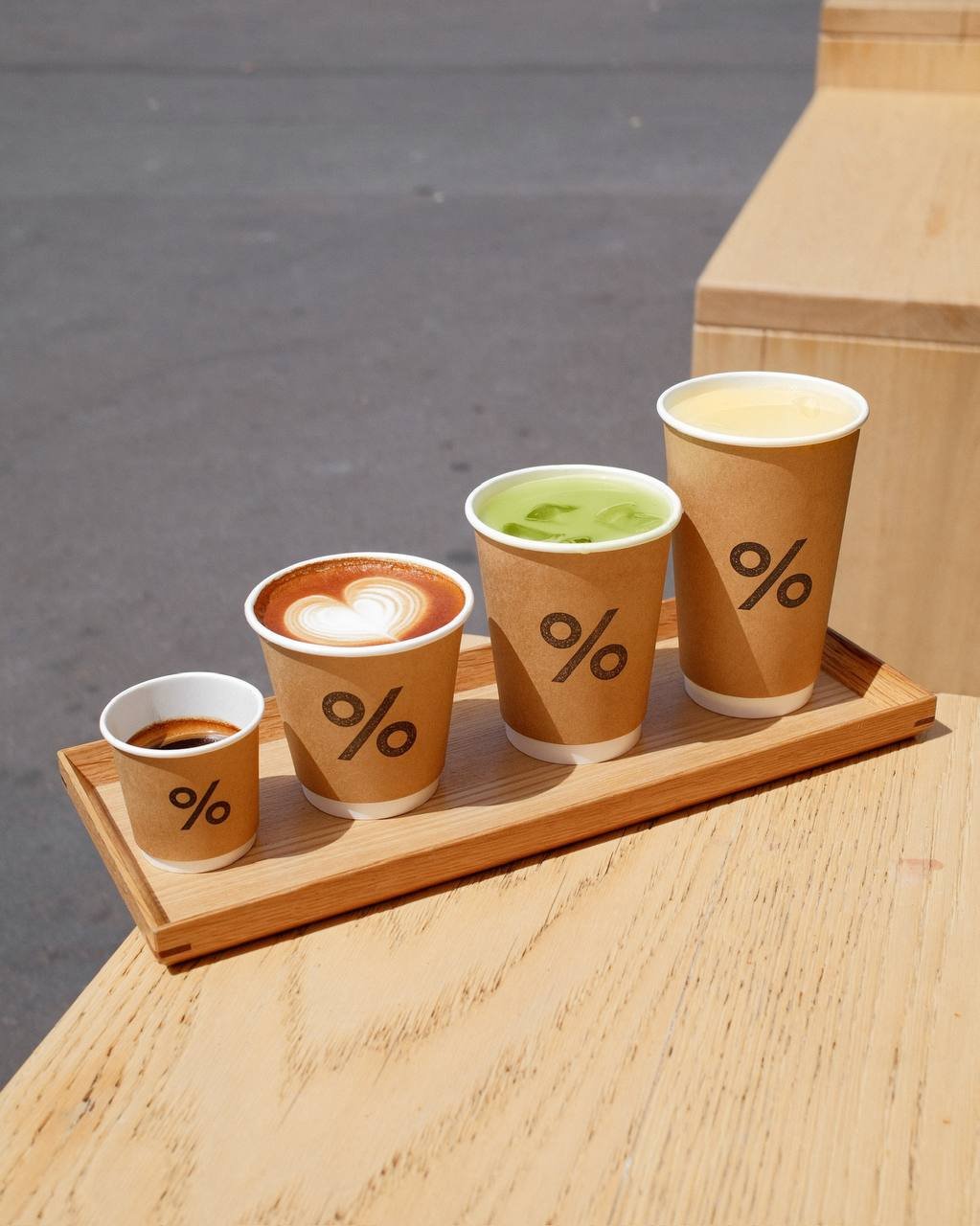 Coffee at %ARABICA Paris Oberkampf, specialty coffee shop in Paris