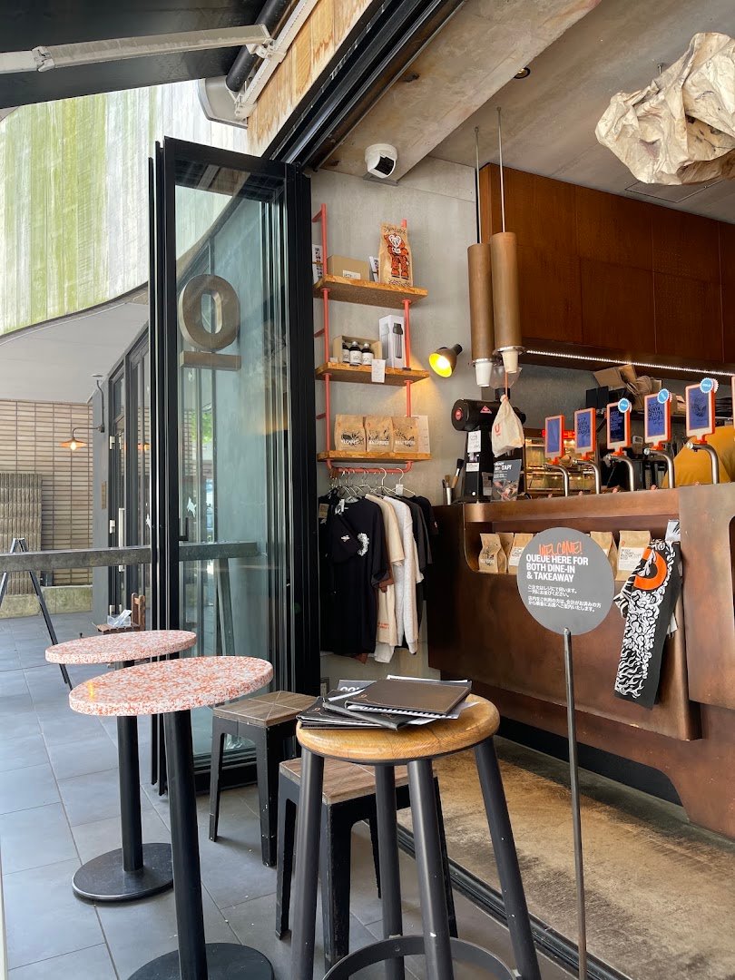 Interior of Single O Hamacho, specialty coffee shop in Tokyo
