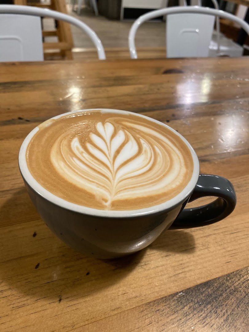 Coffee at Cafe One Eight, specialty coffee shop in Lancaster