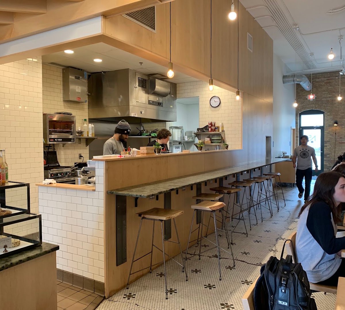 Interior of Northern Coffeeworks, specialty coffee shop in Minneapolis
