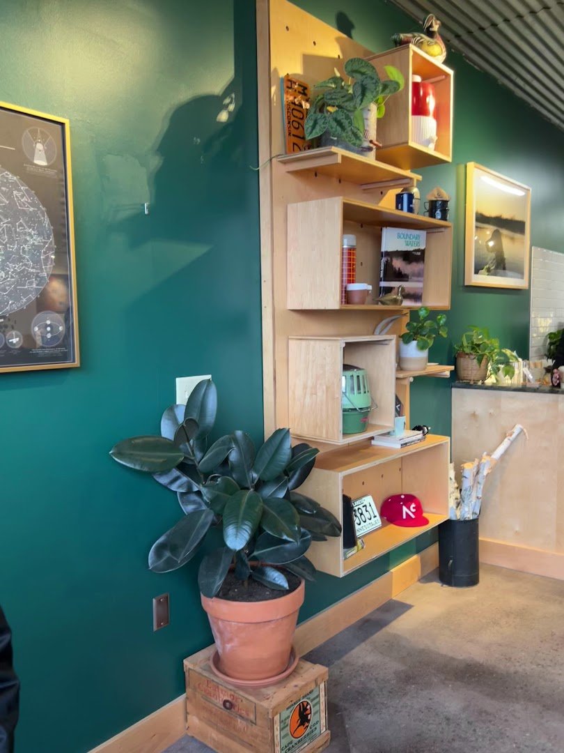 Interior of Northern Coffeeworks, specialty coffee shop in Minneapolis