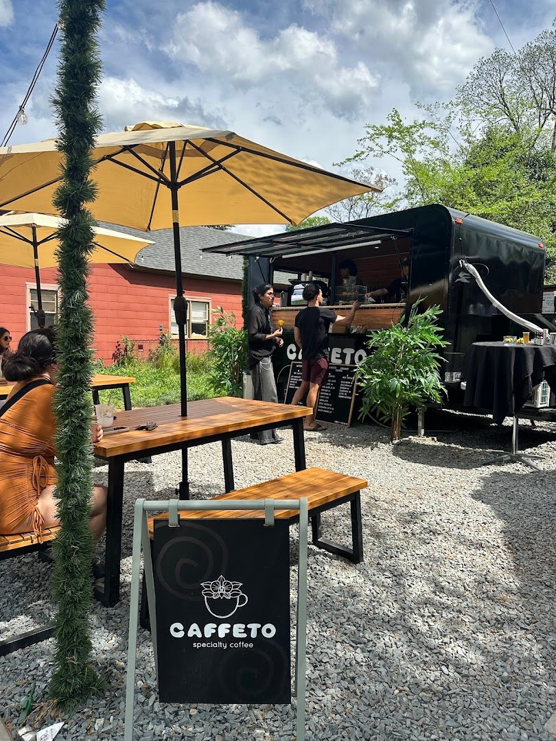 Storefront of Caffeto Specialty Coffee, specialty coffee shop in Charlotte