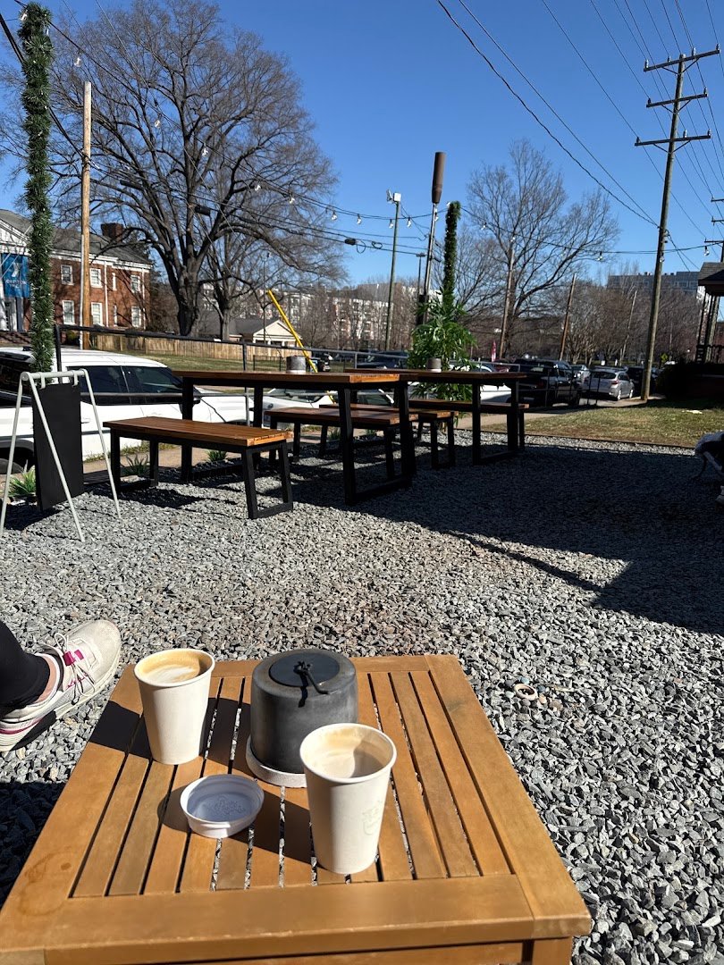 Storefront of Caffeto Specialty Coffee, specialty coffee shop in Charlotte
