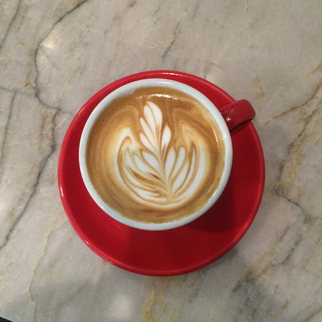 Coffee at modern coffee, specialty coffee shop in Oakland