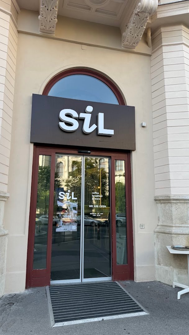 Storefront of SiL - coffee breakfast & more, specialty coffee shop in Vienna