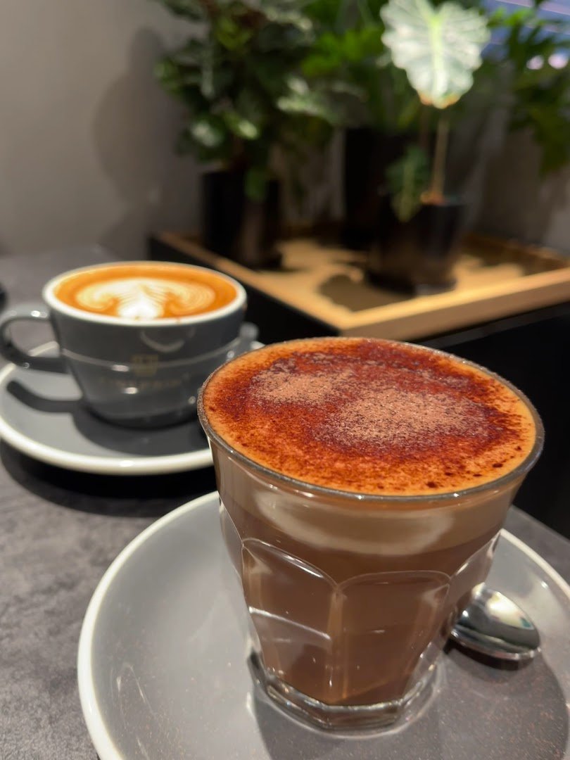 Coffee at FINEPRINT, specialty coffee shop in Hong Kong