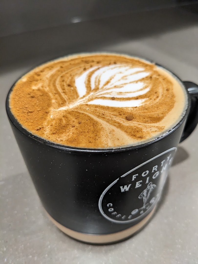 Coffee at Forty Weight Coffee Roasters, specialty coffee shop in Ithaca