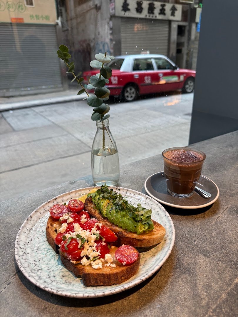 Coffee at FINEPRINT, specialty coffee shop in Hong Kong