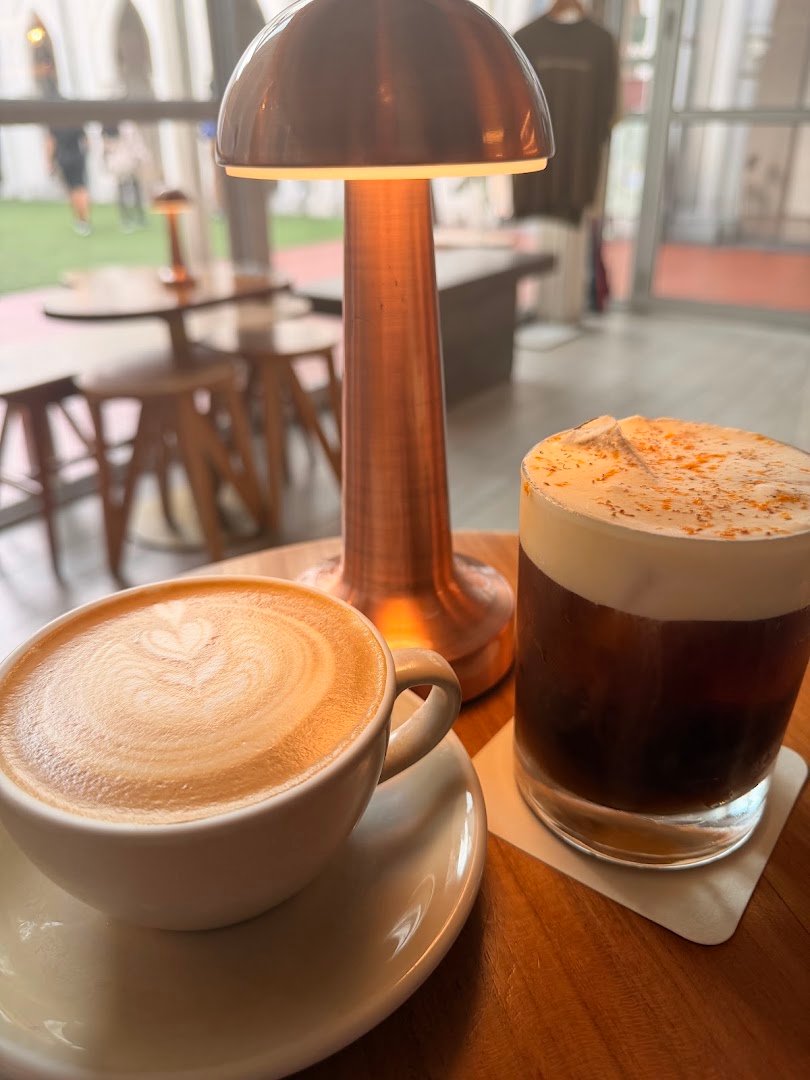 Coffee at Glasshouse, specialty coffee shop in Singapore