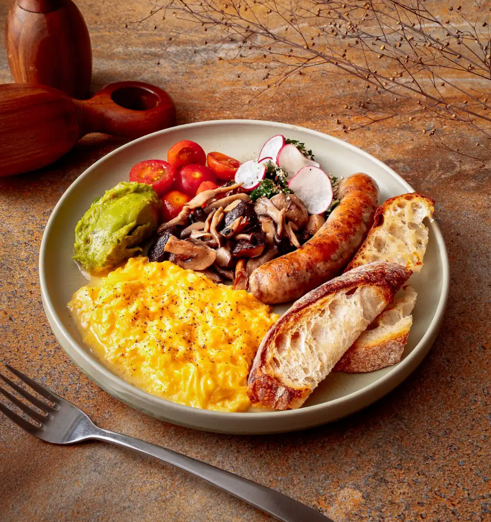 Food at Glasshouse, specialty coffee shop in Singapore