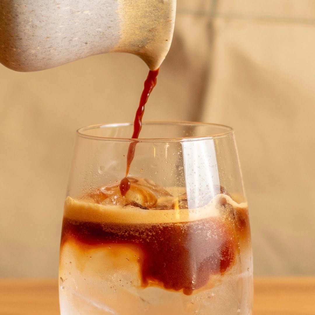 Coffee at Fuego & Café, specialty coffee shop in Mexico City