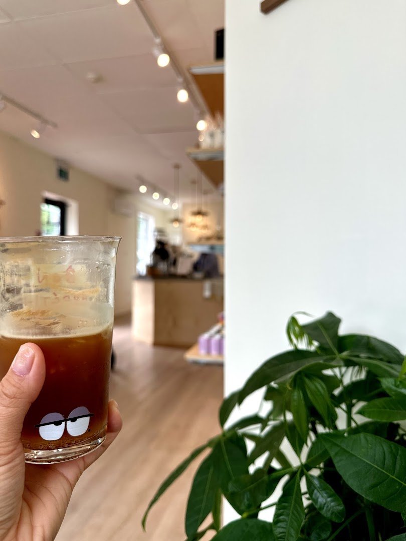 Coffee at Dopapen Coffee @ Greek Town, specialty coffee shop in Toronto