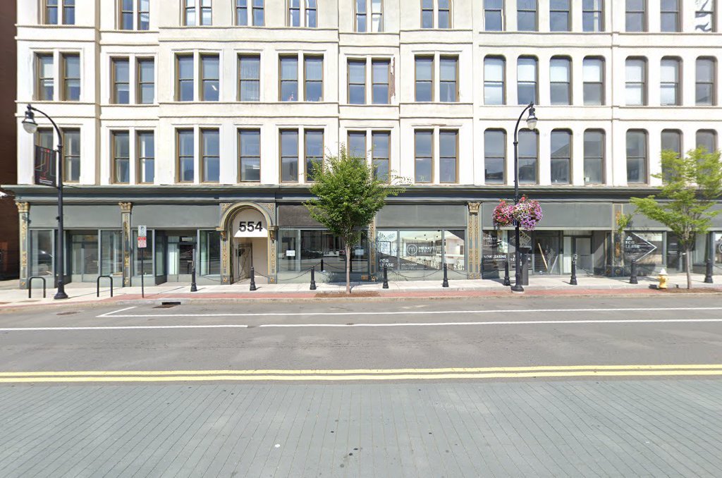 Storefront of August Coffee, specialty coffee shop in Worcester