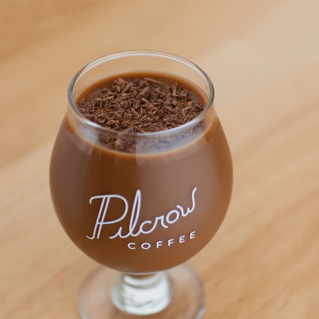 Coffee at Pilcrow Coffee, specialty coffee shop in Milwaukee