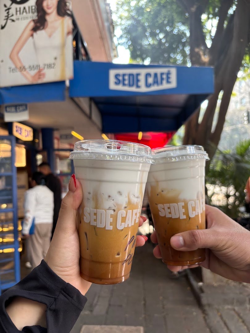 Coffee at Sede Café Praga, specialty coffee shop in Mexico City