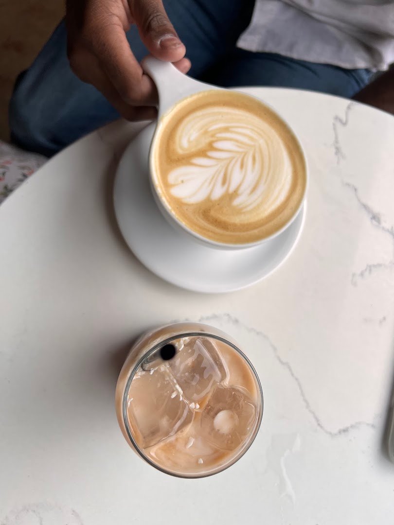 Coffee at La Reunion, specialty coffee shop in Dallas