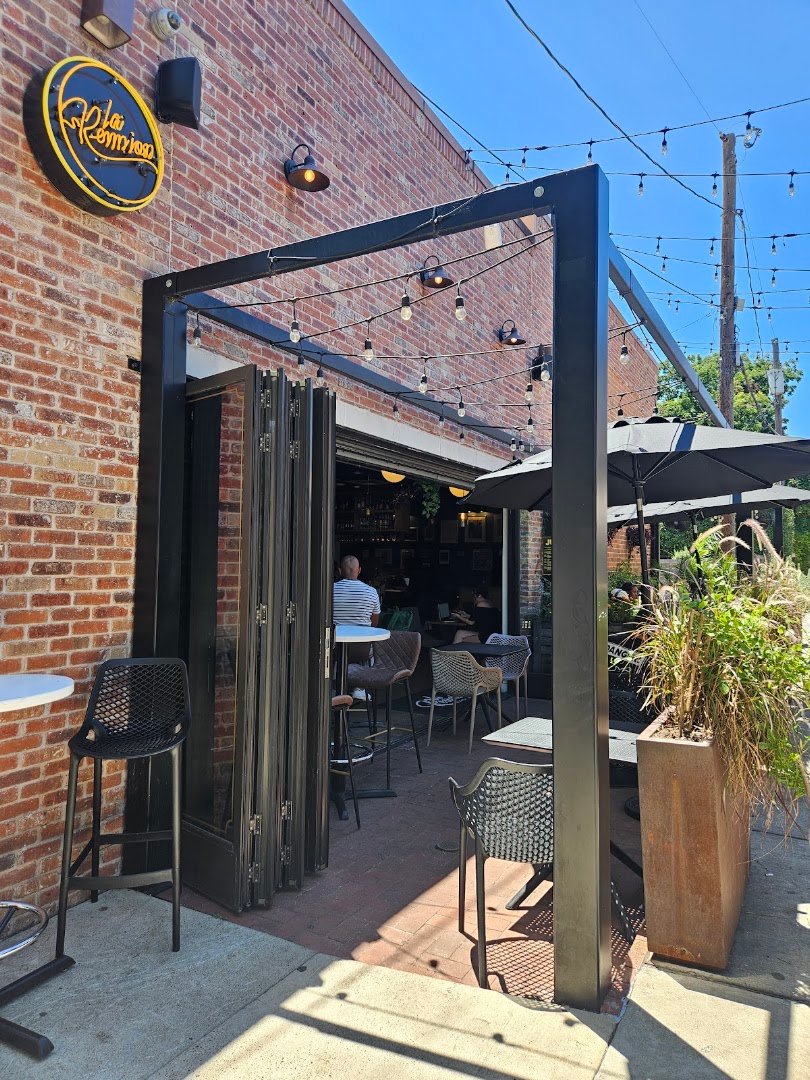 Storefront of La Reunion, specialty coffee shop in Dallas