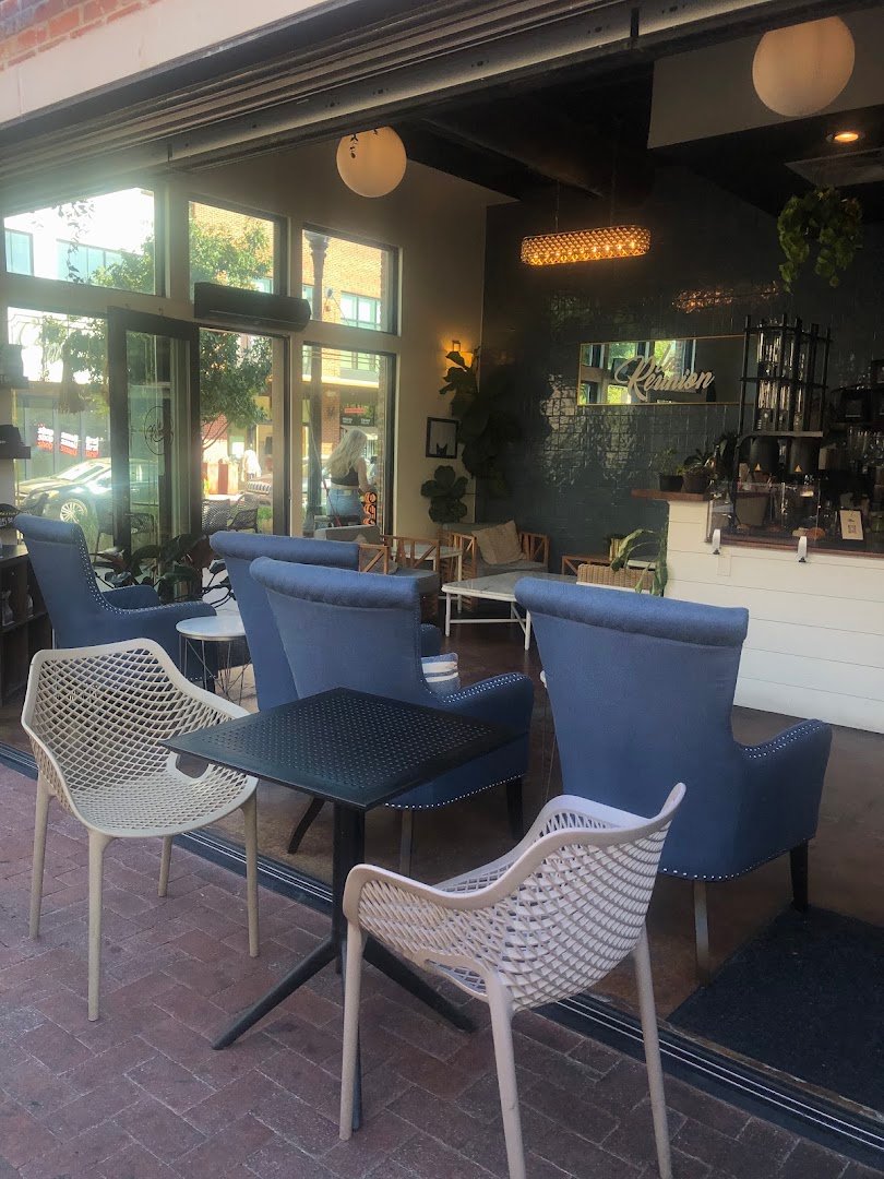 Storefront of La Reunion, specialty coffee shop in Dallas