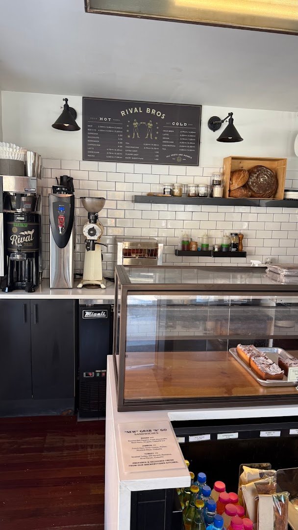 Interior of Rival Bros Coffee Bar, specialty coffee shop in Philadelphia