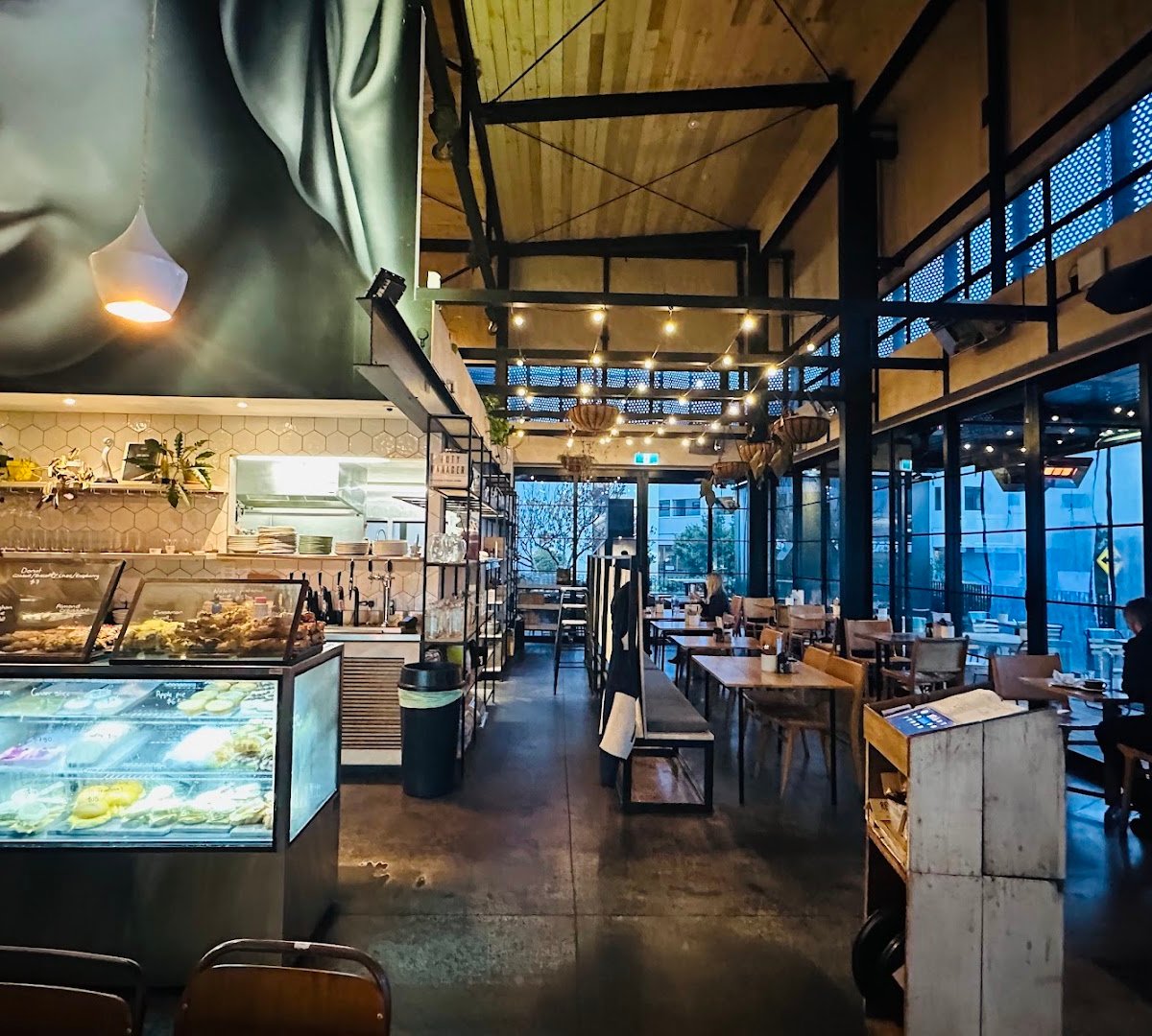 Interior of Crave, specialty coffee shop in Auckland