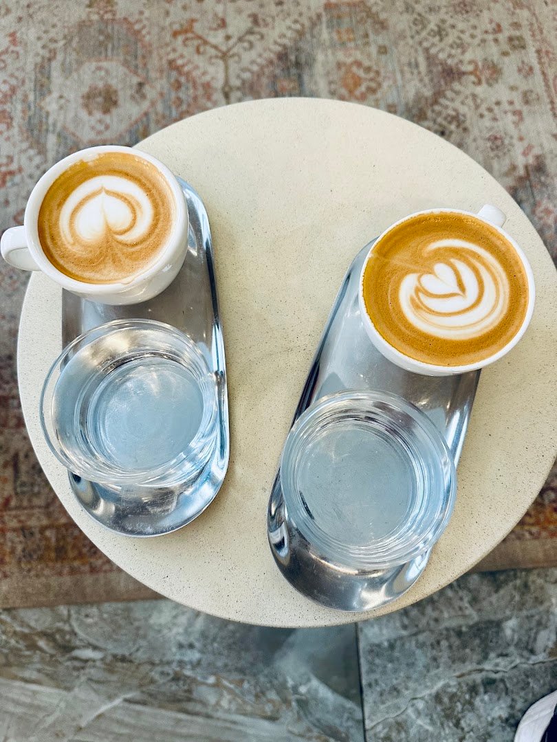 Coffee at 7AM Roasters, specialty coffee shop in Belgrade