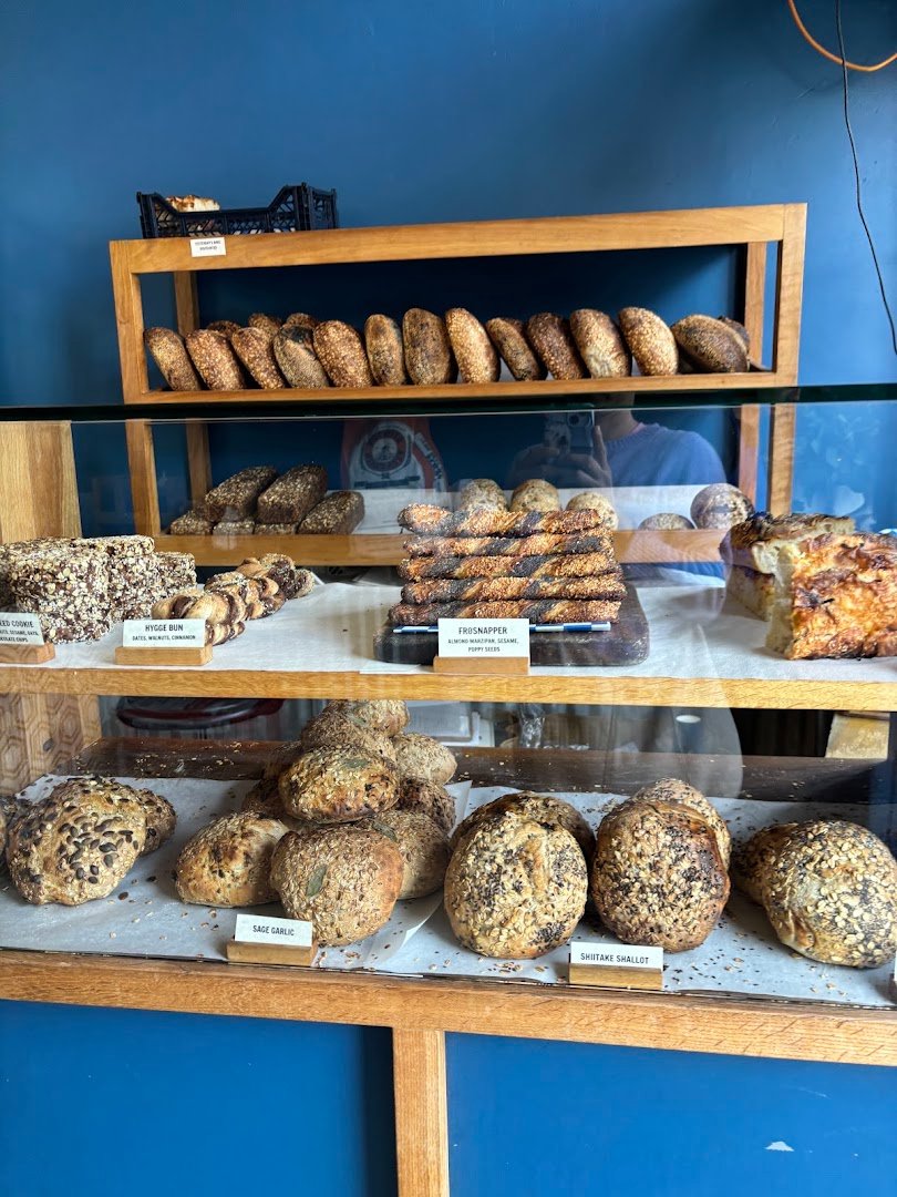 Interior of Oat Bakery, specialty coffee shop in Santa Barbara