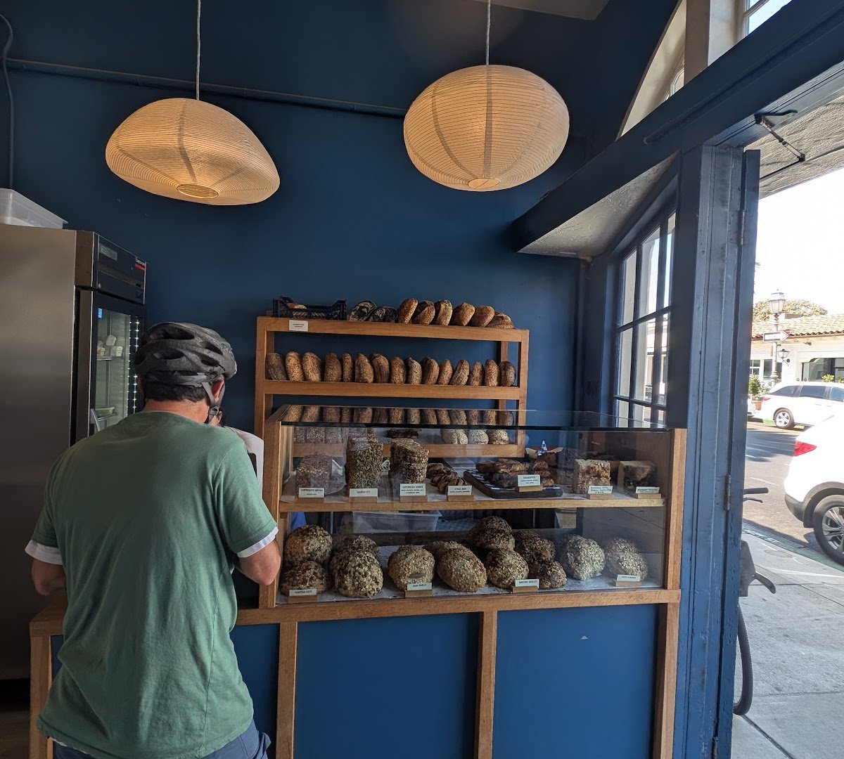 Interior of Oat Bakery, specialty coffee shop in Santa Barbara