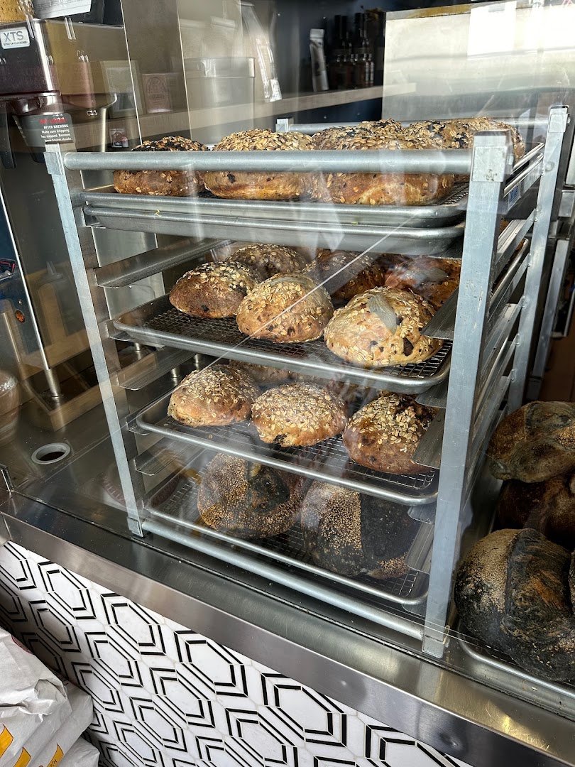 Interior of Oat Bakery, specialty coffee shop in Santa Barbara