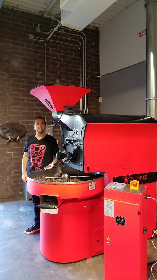 Interior of Jags Head Coffee, specialty coffee shop in Charlotte