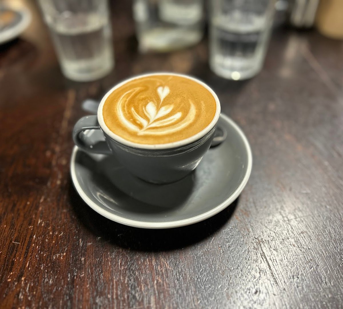 Coffee at Caffe L'affare, specialty coffee shop in Wellington