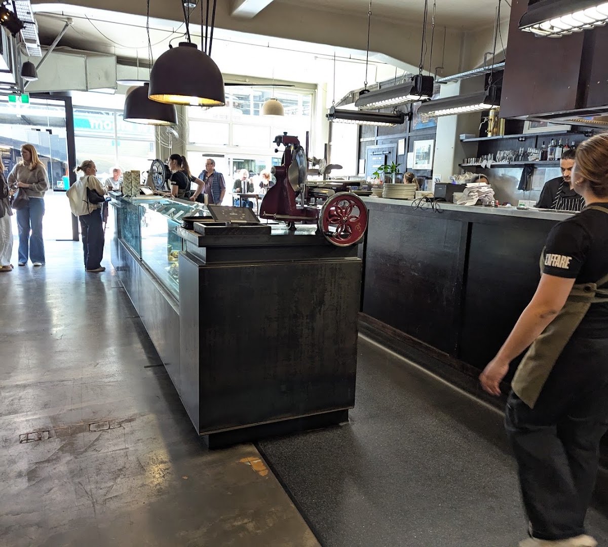 Interior of Caffe L'affare, specialty coffee shop in Wellington