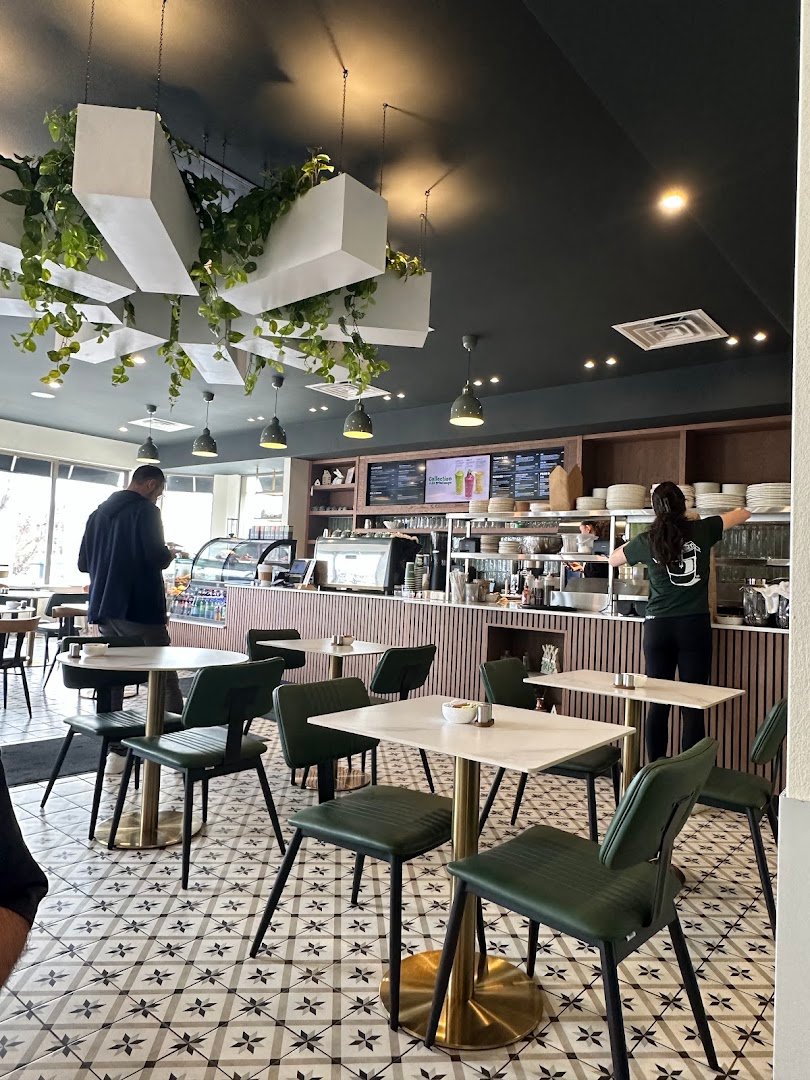Interior of Tommy Café Laval, specialty coffee shop in Montreal