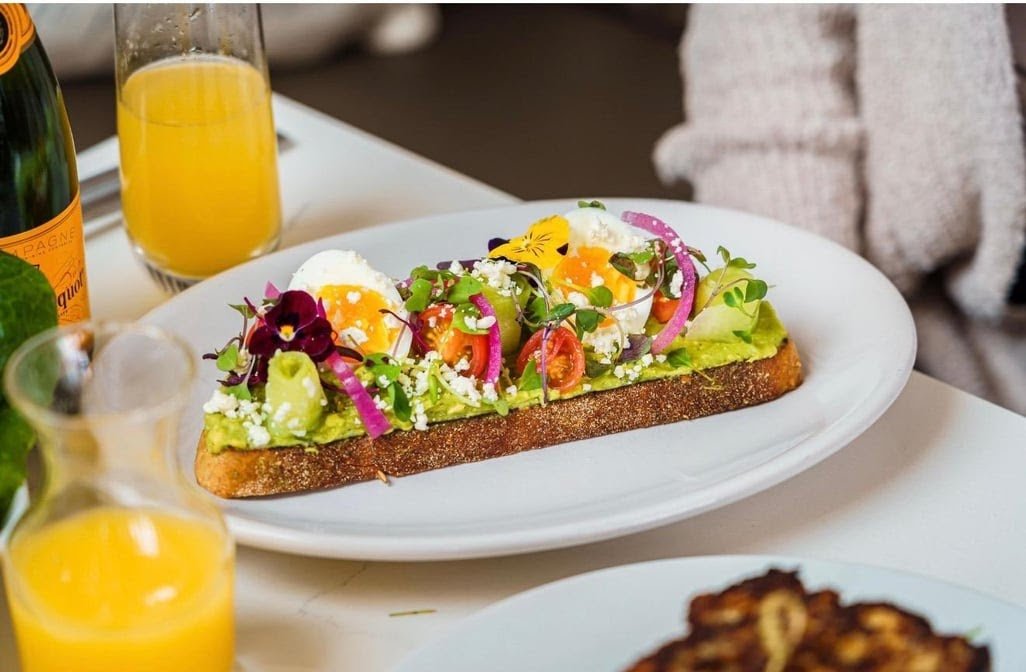 Food at ALESSIA Patisserie and Cafe, specialty coffee shop in Santa Barbara