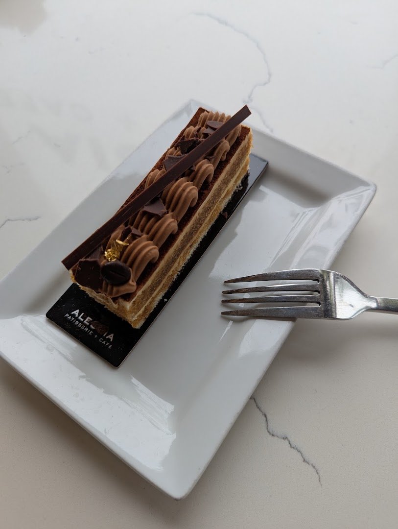Food at ALESSIA Patisserie and Cafe, specialty coffee shop in Santa Barbara