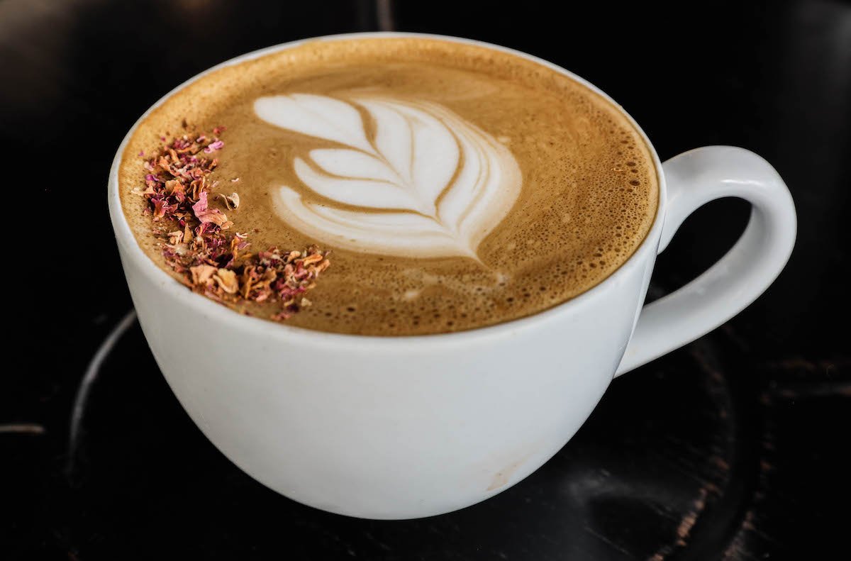 Coffee at Venus Taproom, Roastery & Pizza, specialty coffee shop in Sacramento